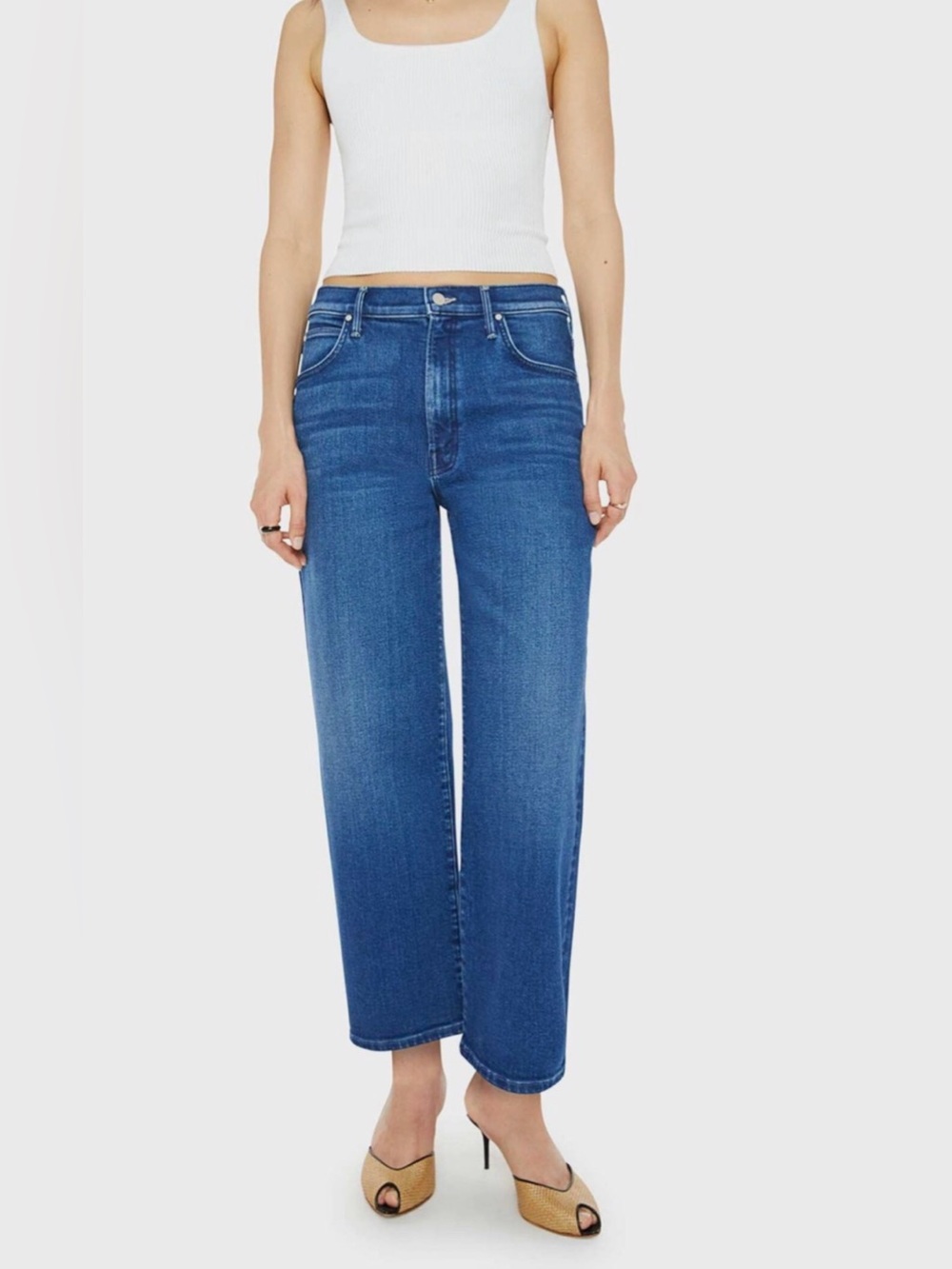 MOTHER Spitfire Ankle Jean Whatever You Want Wash
